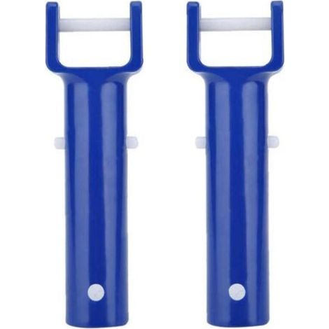 Piscine V Tête Poignée, Piscine Tête de Brosse Poignée, Piscine V Pince Tête Poignée de Rechange D'accessoires 2PCS (1/5)