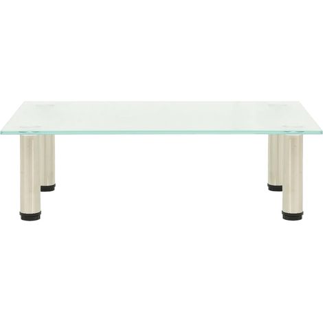 Maison Exclusive - TV-Tisch 60x35x17 cm Satiniertes Hartglas