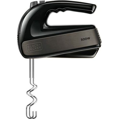 Batteur Black et Decker BXMX500E 500 W Noir et Argent