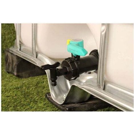 Raccord S60X6 - Robinet PEHD pour cuve eau 1000 L (1/3)