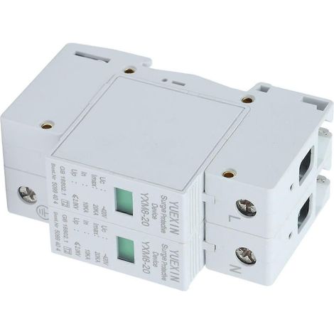 Überspannungsschutzgerät 2P Spannungsableiter 20kA 220V YXM8‑20