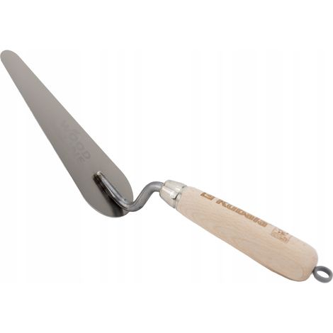KUBALA WOOD LINE 5906 - LLANA DE ESTUCO DE ACERO INOXIDABLE 55x160x20mm