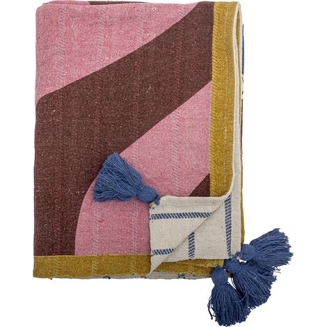 Bloomingville - Remy Throw - Multi - Recycled Cotton