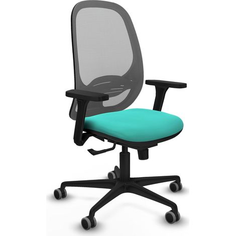 Silla de oficina piqueras y crespo Cilanco gris tela malla (1/2)