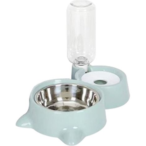 Ciotola automatica per cani e gatti, accessori per animali domestici, ciotola per acqua ricaricabile, supporto rimovibile, ciotola per cibo per gatti, cuccioli e piccoli animali (1/5)