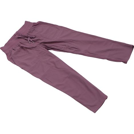 Pantalon de jogging de fitness pour femme, en nylon avec cordon de serrage, respirant, violet, taille M (1/5)