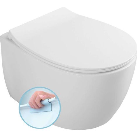 Sapho Isvea - Wand-WC Sentimenti, Rimless, weiß 10AR02014 (1/5)