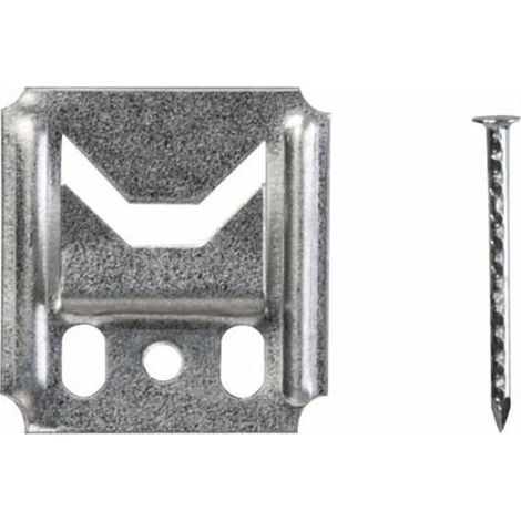 Clips de Fixation pour Panneaux Muraux, Modèle Lot de 250 Pièces, pour Montage et Décoration Murale