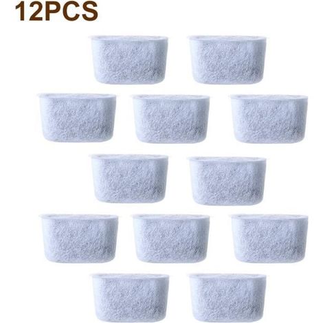 12pcs-filtres à eau à charbon actif de remplacement pour machines à café Cuisinart et cafetières (1/4)