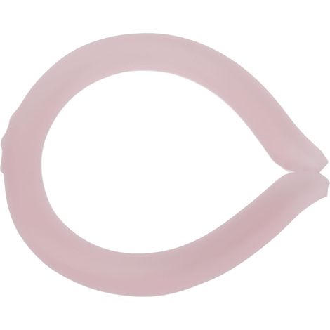 Collier de refroidissement portable pour l'été, réutilisable, mains libres, anti-gonflement, enveloppe de cou rafraîchissante, couleur pêche rose (1/5)