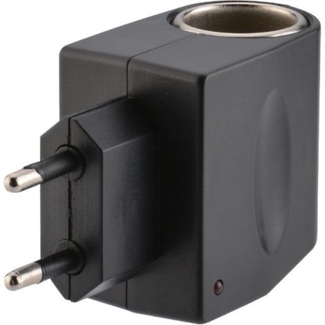 Convertisseur de courant alternatif 220 V vers 12 V CC pour voiture, adaptateur allume-cigare, prise transformateur pour voiture, camionnette, camion (1/4)