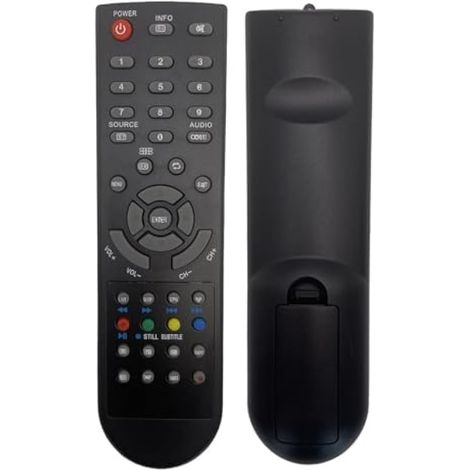 Télécommande pour TV LCD Grandin 42PCH211 E19CE366EB LC3209WH LCH2411TH LCH3211TH LD12C14 LD19C14 LD19CGH1060ES LD22C12 LD28C25 LD40CH10 (1/5)