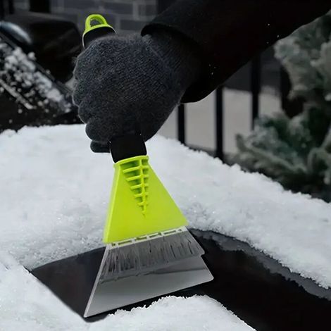 (Salutations) Pelle à neige pour voiture, pelle à dégivrage, grattoir à neige d'hiver