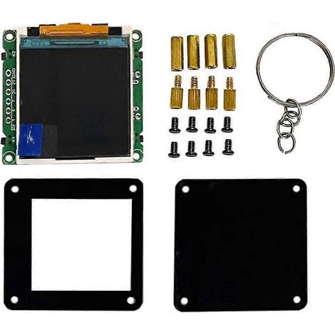 ESP32 C3 Entwicklungsboard, 1,44-Zoll-LCD-Bildschirm, tragbarer Mini-Fernseher, tragbarer Anhänger L
