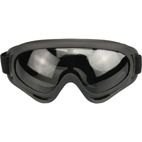 Lunettes de protection pour moto tout-terrain, lunettes de ski, lunettes de cyclisme outdoor (film gris) (1/5)