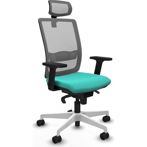 Silla de oficina piqueras y crespo Haches amarillo mostaza brazos ajustables (1/2)