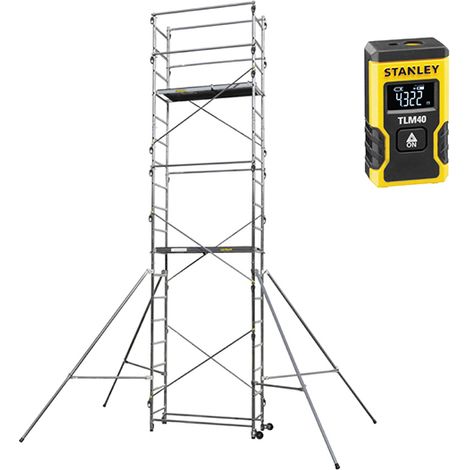 Gerüst max. Arbeitshöhe 6.50m + laser - 236705-LASER