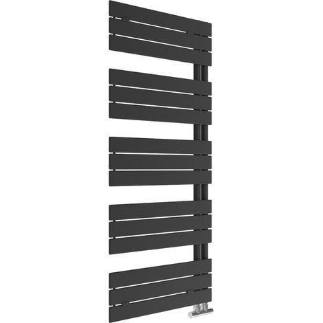 Designheizkörper Arezzo Mattschwarz 1600x600 mm