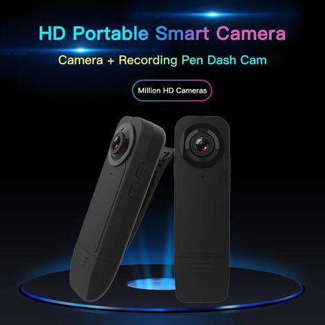 Caméra HD Portable intelligente 19201080 vidéo sans fil USB pour bureau à domicile intérieur extérieur (1/5)