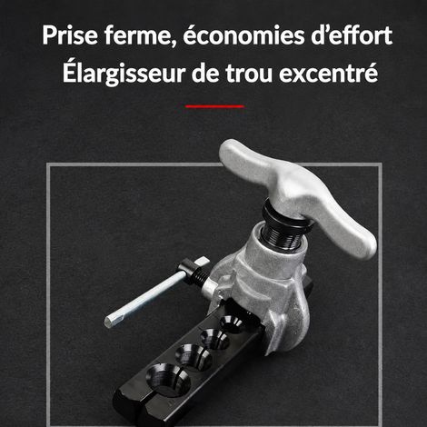Dudgeonnière excentrique manuelle 9 trous pour tube cuivre climatisation 9 réf 4422 3,6 × 6,7 × 10 cm 35 g – Livraison gratuite