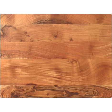 Tischplatte 90x70x3,8 cm Rechteckig Massivholz Akazie