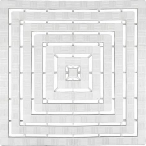 Caillebotis / Clayette de douche Plateforme 57 x 57 cm (1/5)