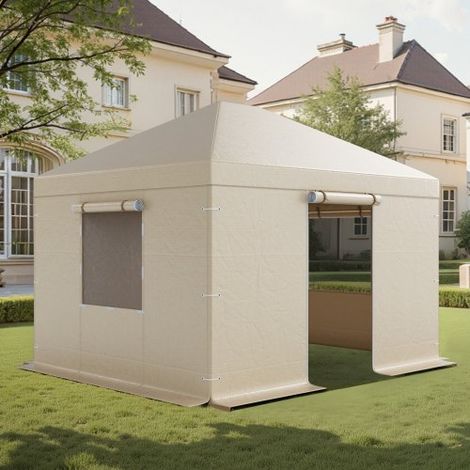 Housse de Gazebo Hiver - 3 - 1x3 - 7 m Couverture de Gazebo Toit (1/5)