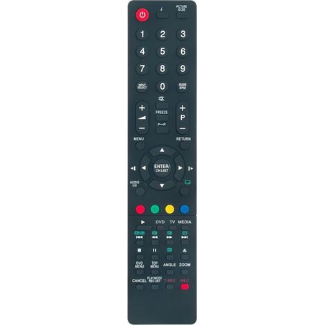 Replacement Remote Control for Orion TVs TV22LB840, TV29LB129S, TV29LS929, TV39LB139S, TV39LS139S, TV26LB126S, TV29LB929, TV32LB132S, TV39LB939, TV26LB630, TV29LS129S, and TV40LB140S (1/4)