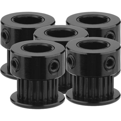 Aluminium-Riemenscheiben, 2GT, 6 mm breit, 20 Zähne für 3D-Drucker (8 mm Bohrung) (1/5)