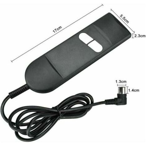 Commande Manuelle Fauteuil À 2 Boutons Inclinable Télécommande Interrupteur Pour Fauteuil Électrique Pour Fauteuil Élévateur, Canapé Électrique, Fauteuil Inclinable (1/3)