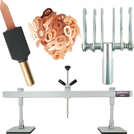 Extractor de paneles de 850 mm, garra de 6 h, electrodo de 4 mm para brocas OT, brocas rectas de 1,5 mm. (1/5)
