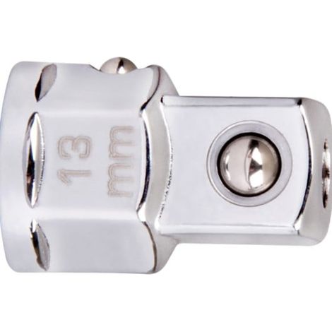 KING TONY - Adaptateur douilles 3/8" sur clé mixte à cliquet 13mm (1/3)