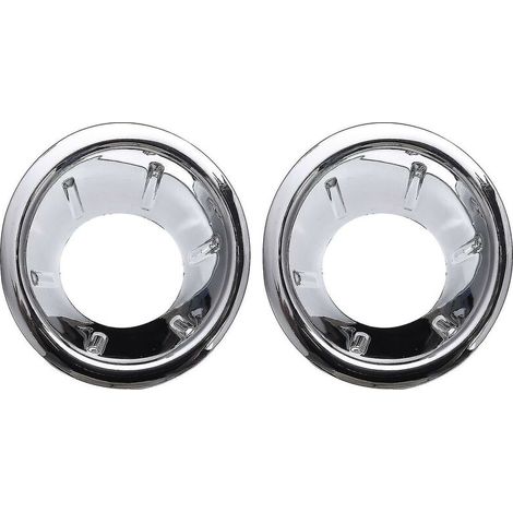 CREA Couvercle de phare antibrouillard avant ABS chromé pour Nissan Navara D40 07-13