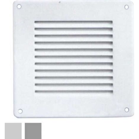 Rejilla de lámina 140x140 malla blanca