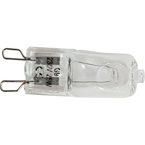 SOS Accessoire Ampoule halogène G9 25W pour Four micro-ondes 71X2994 AEG, ARCELIK, ARTHUR MARTIN, ARTHUR MARTIN ELECTROLUX, ASKO, ATAG, BAUKNECHT, BLA (1/4)