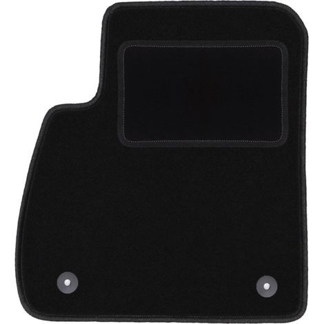 Tapicería negra mate para el asiento del conductor de: Opel Zafira C de 7 plazas (2012-2019) (1/5)