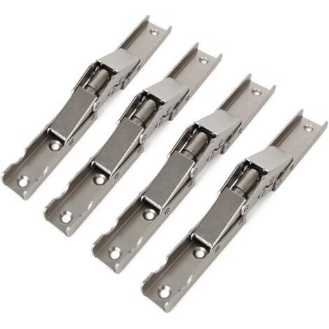 90 Degree Folding Door/Shelf Hinge Hidden Bracket Table Holder Furniture Parts (4pc) (1/5)
