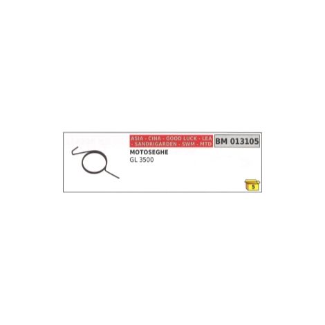 Molla saltarello avviamento compatibile ASIA motosega GL 3500  codice 013105