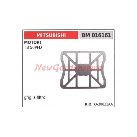 Griglia filtro aria MITSUBISHI motore 2 tempi decespugliatore tagliasiepe 016161