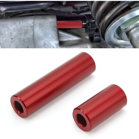 Manchon de fixation de support moteur pour moto KYMCO KRV180 rouge (1/5)
