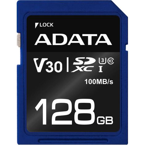 Adata  Premier Pro  UHS-I  128 GB  SDXC  Memoria flash clase 10 (1/2)