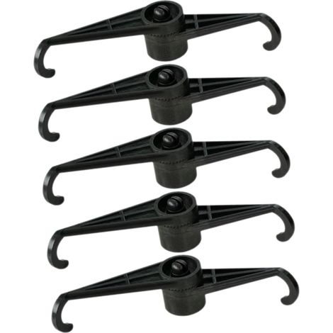 CCYKXA 5-Piece Reusable Plant Branch Support Clips for Securing and Bending Tree Branches - Practical Gardening Tools for Fruit Trees and Plants (1/5)