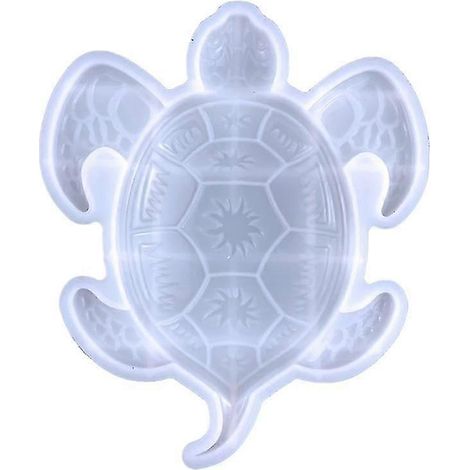 Moule en résine époxy tortue, moule en silicone animal, moule de décoration murale, compatible avec moule transparent intérieur/extérieur