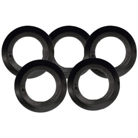 Lot de 5 joints pour bonde de baignoire, joint à lèvre pour bonde d'évier, joint en caoutchouc pour crépine FLITI (1/4)
