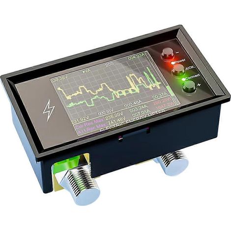 Tuya WiFi 420V Smart Digital Lithium Battery Capacity Tester with DC Display of Voltage, Current and Power (in coulomb). (1/5)