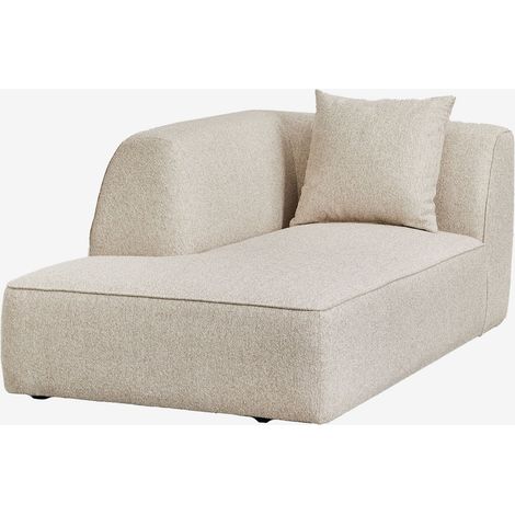 Chaise longue sinistra per divano componibile imbottito Cardea SKLUM