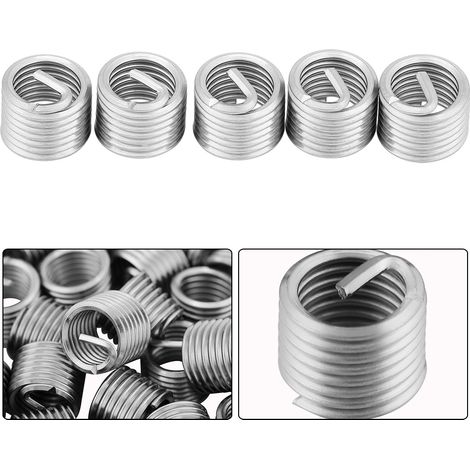 Insert fileté en acier inoxydable M8x1,25x1,5D (1/4)