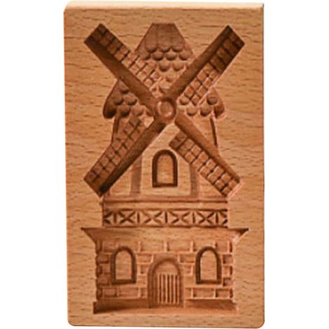 Moule à biscuits en bois sculpté, emporte-pièce de cuisine, tampon à biscuits en pain d'épice, presse à biscuits, moules, pommes de pin, rose de Provence, emporte-pièce pour tampon à biscuits (moulins (1/4)