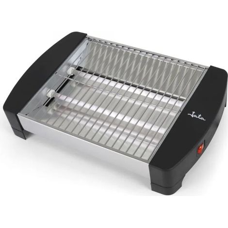 Tostadora JATA JETT1587   Horizontal, Negro, Inox