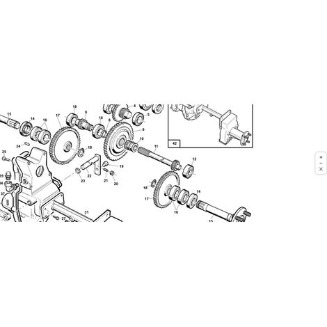 GRUPO MECÁNICO ORIGINAL KUBOTA PG2WD GF 95318110000